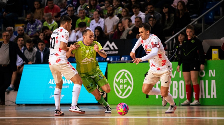 Gran empate de ElPozo en Palma y billete para la Copa