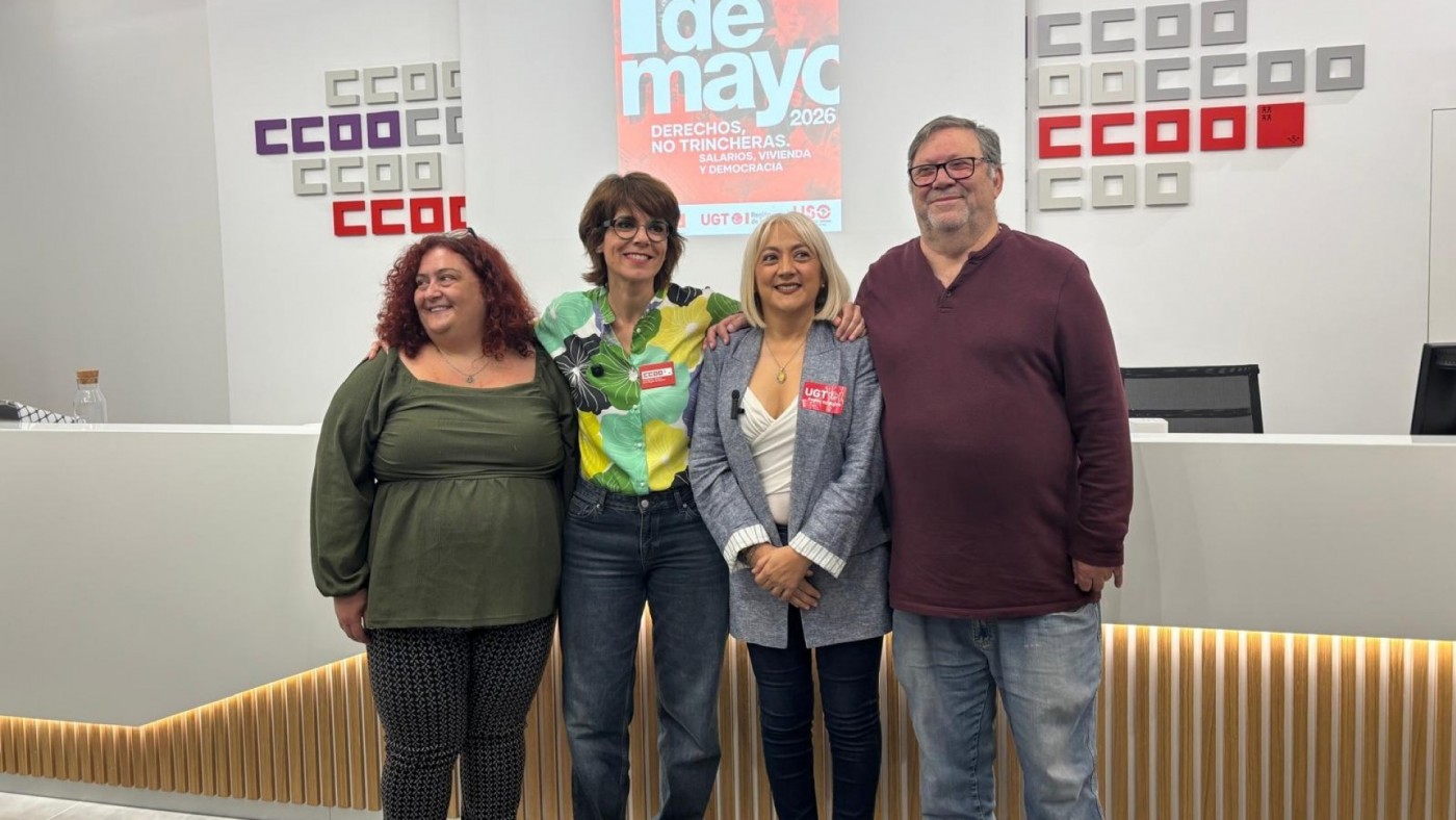 Sindicatos y movimientos sociales saldrán a la calle el 1 de Mayo en Murcia y Cartagena por “derechos, no trincheras”