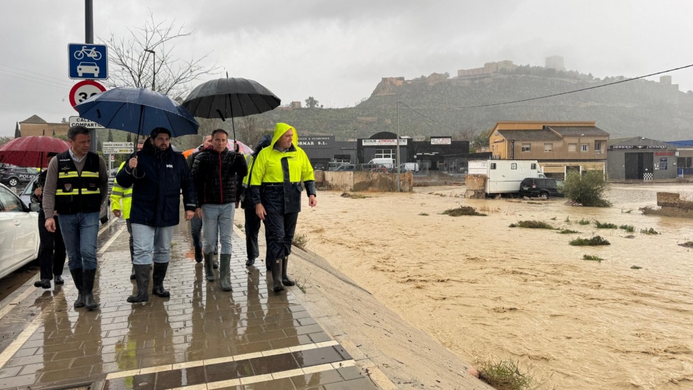 López Miras: "Ante esta catástrofe climatológica, el Gobierno de España debe responder"