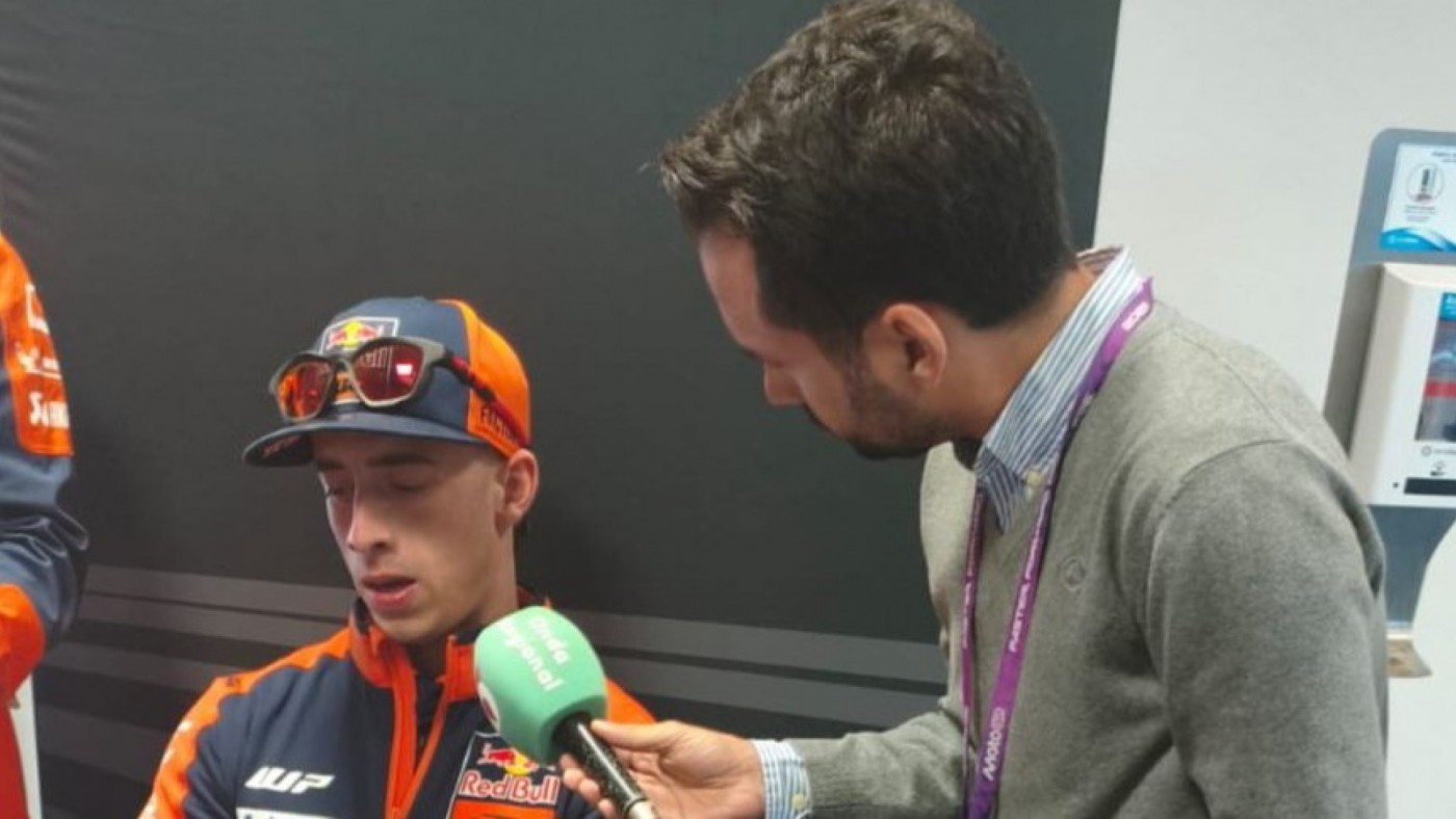 Acosta, tercero en la Practice de Portugal: "Hemos estado competitivos"