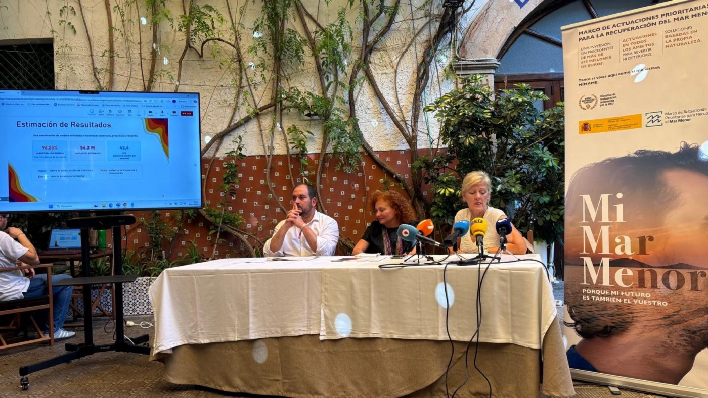 Transición Ecológica relanza la campaña 'Mi Mar Menor' para implicar a la ciudadanía en la recuperación de la laguna