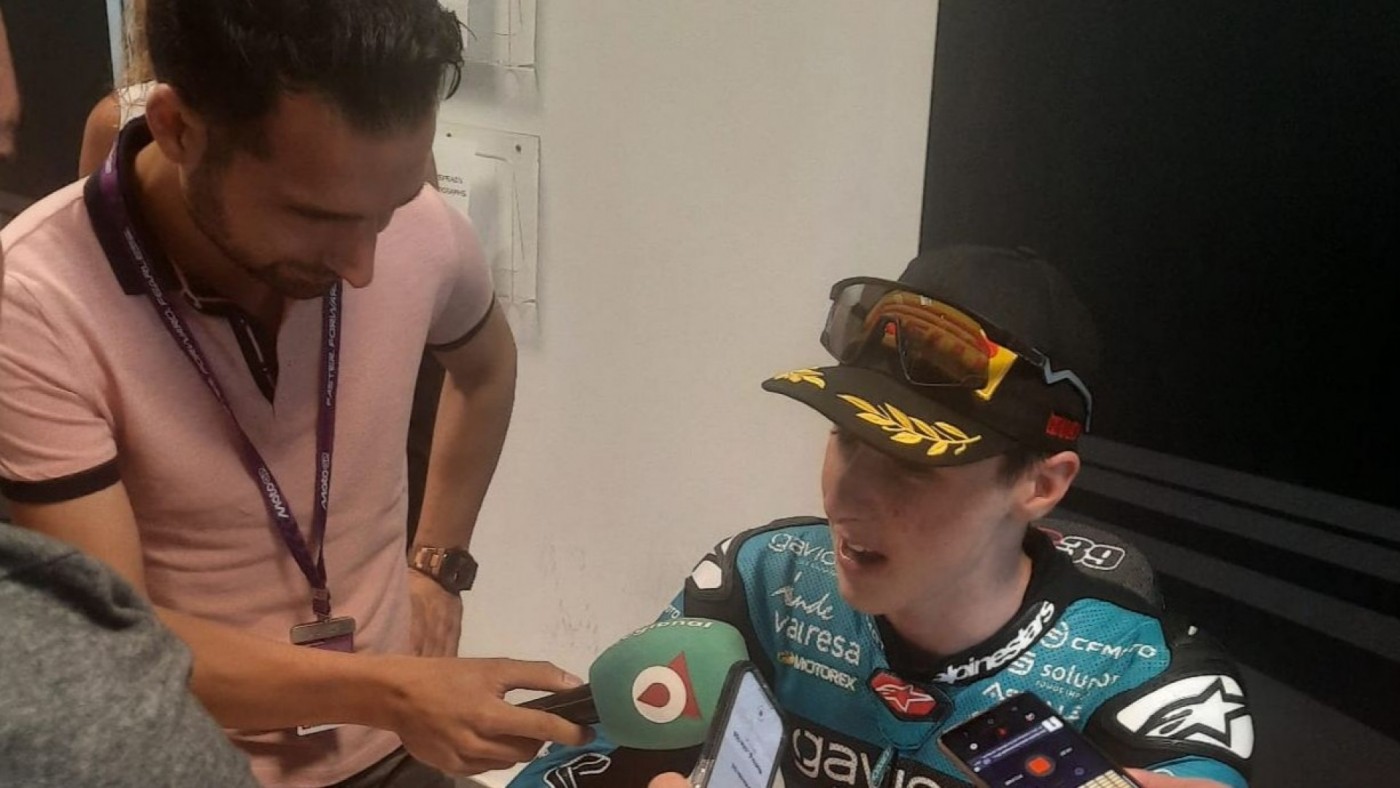 Quiles: "Márquez me dice que mi primer triunfo será en Mugello"