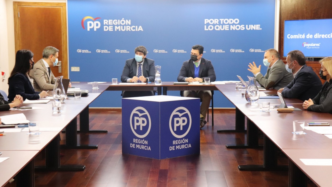 Reunión del Comité Ejecutivo del Partido Popular de la Región. PPRM