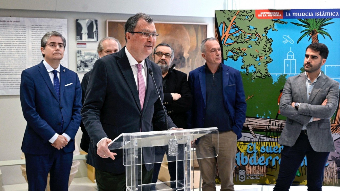 El cómic del fundador de Murcia a la venta en el Museo de la Ciudad