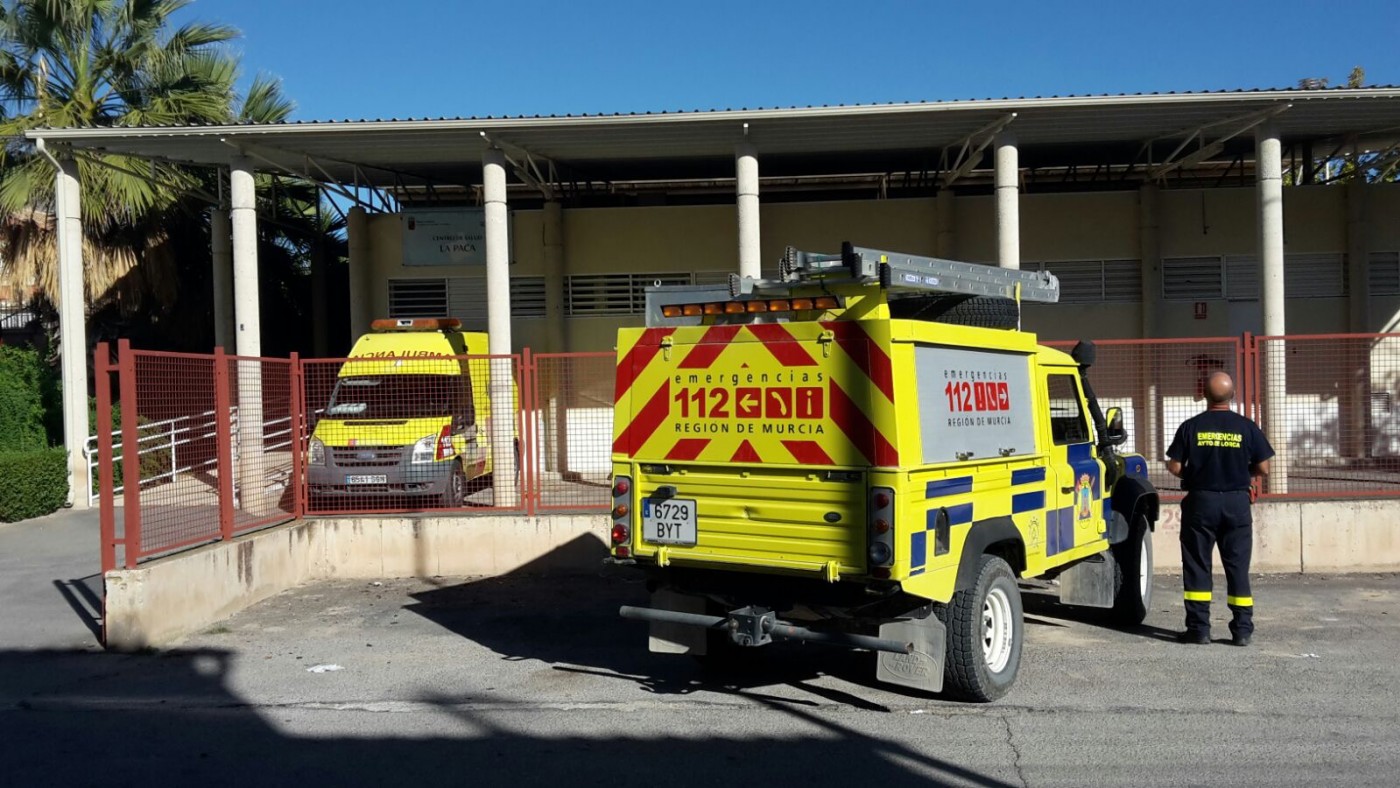 Servicios de emergencia en Lorca