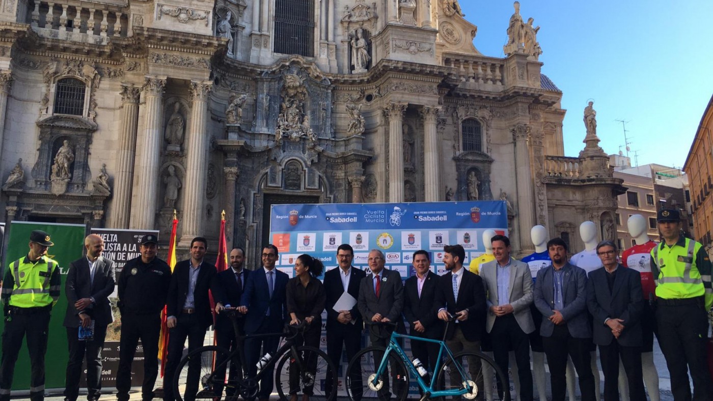 Presentada oficialmente la Vuelta Ciclista a Murcia
