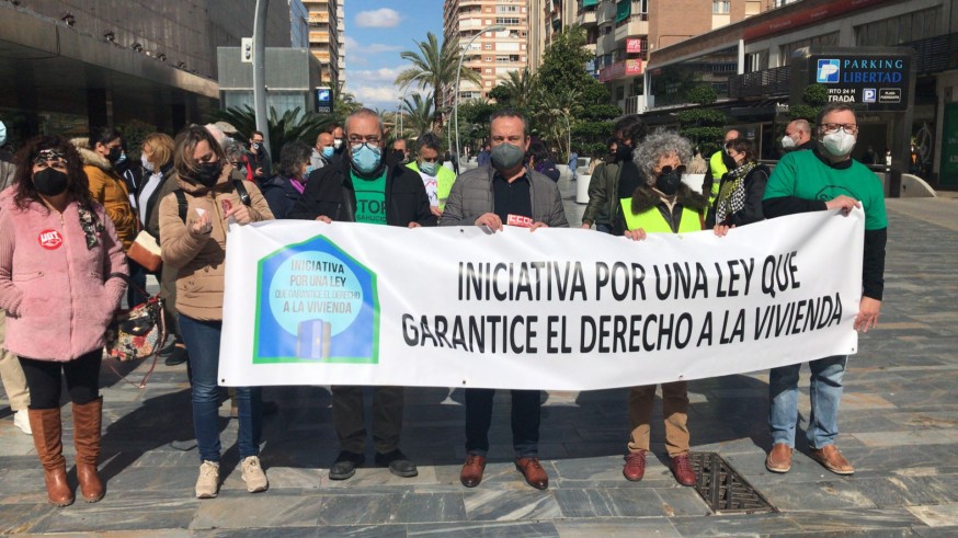 Concentración en Murcia para exigir la Ley de Vivienda