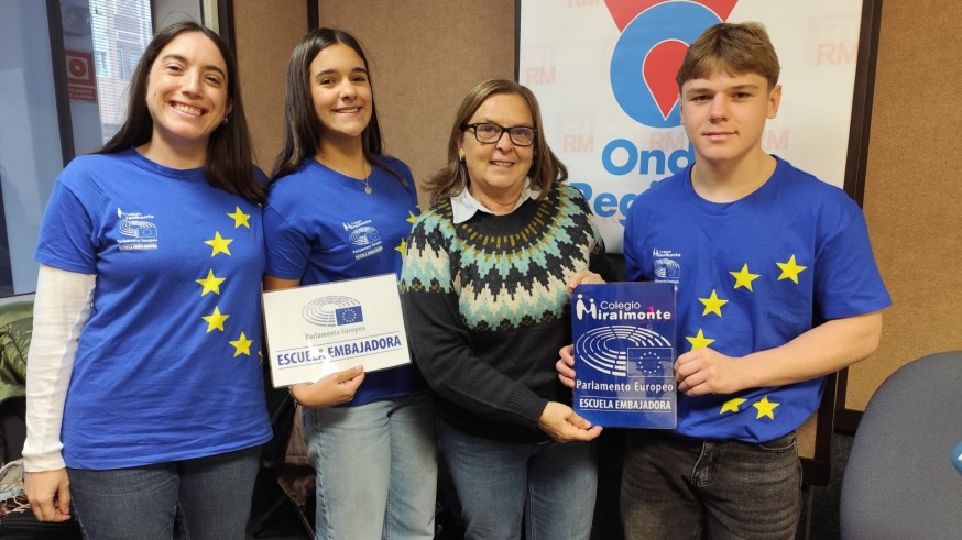 Conexión Europa: Colegio Miralmonte mentores de Europa