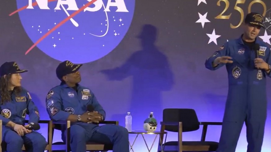 Los astronautas de Artemis II, emocionados y unidos muestran su aprecio por la Tierra