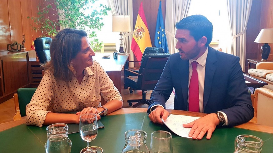 Reunión entre Ribera y Luengo en Madrid