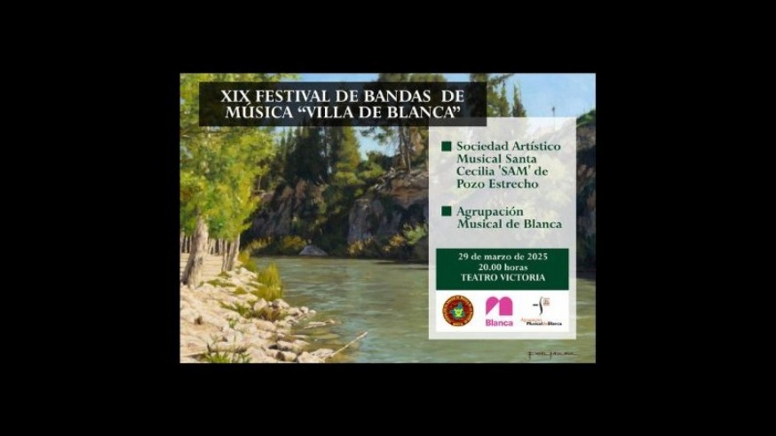 A bombo y platillo. Agenda de la Agrupación Musical de Blanca
