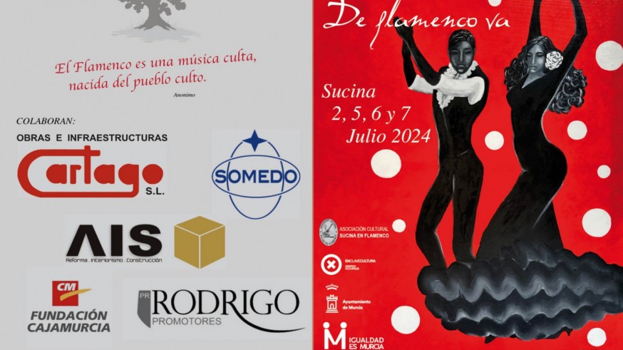 "De flamenco va" en Sucina del 2 al 7 de julio