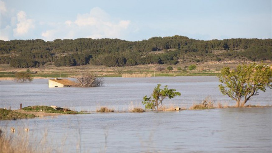 Inundaciones en la ribera del Ebro