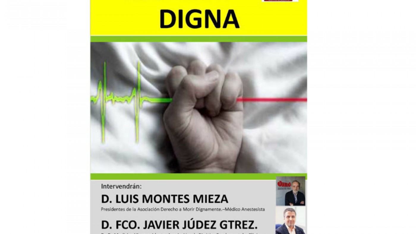 Luis Montes iba a participar en un debate en Molina de Segura