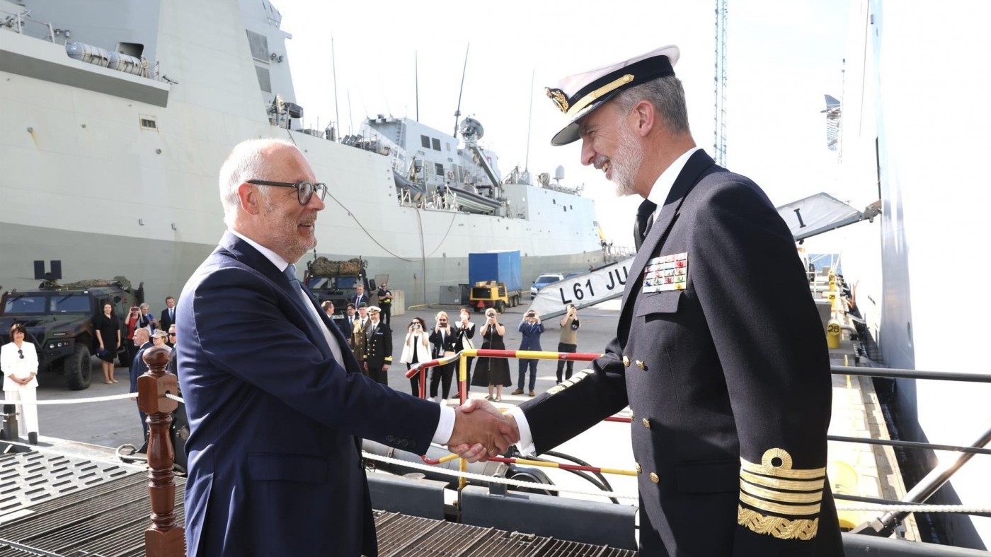 Felipe VI confirma el envío de una batería NASAMS a Estonia para su protección ante Rusia: "Podéis contar con nosotros"