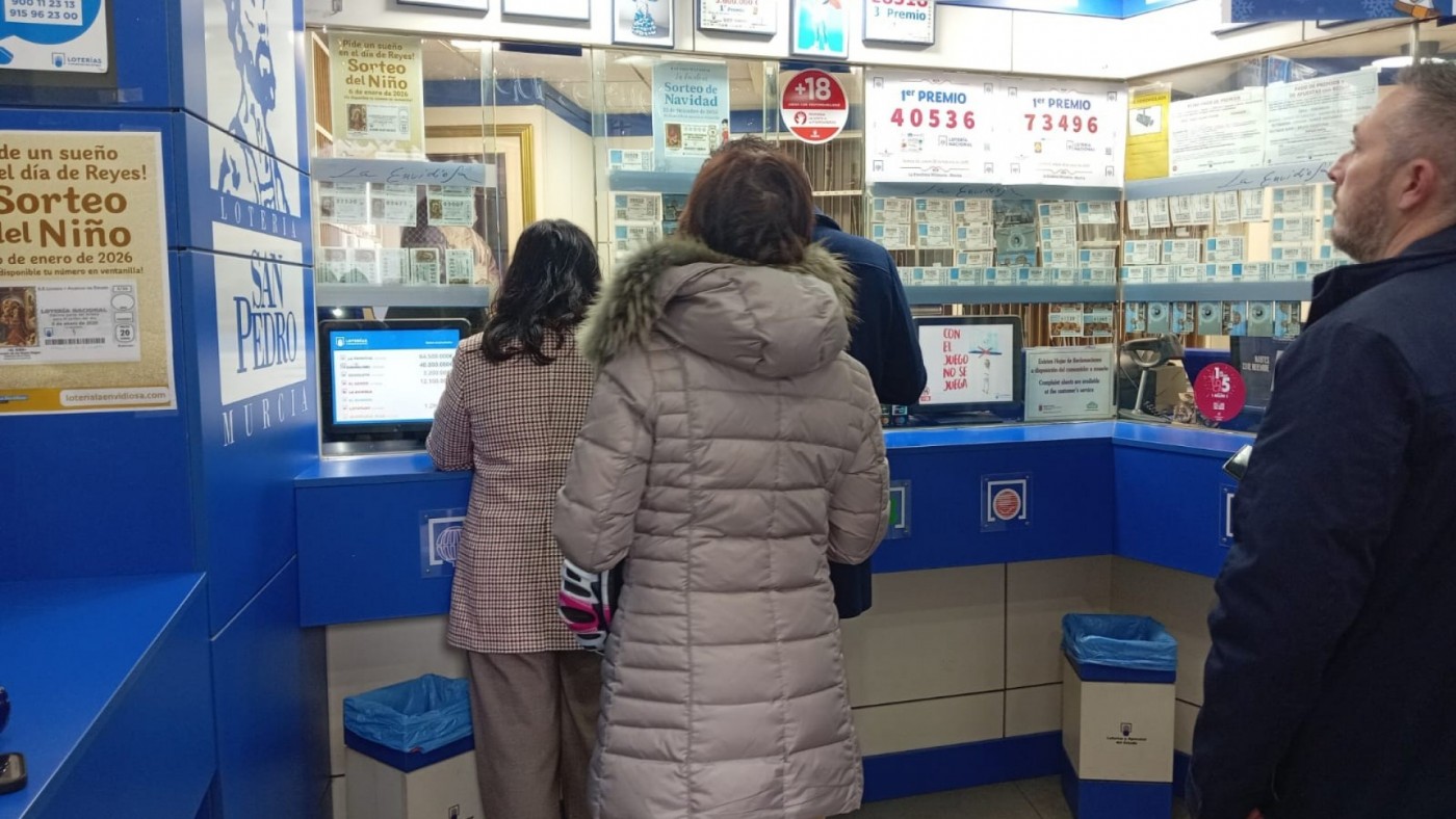 Las ventas de lotería para 'El Gordo' aumentan más de un 5 por ciento