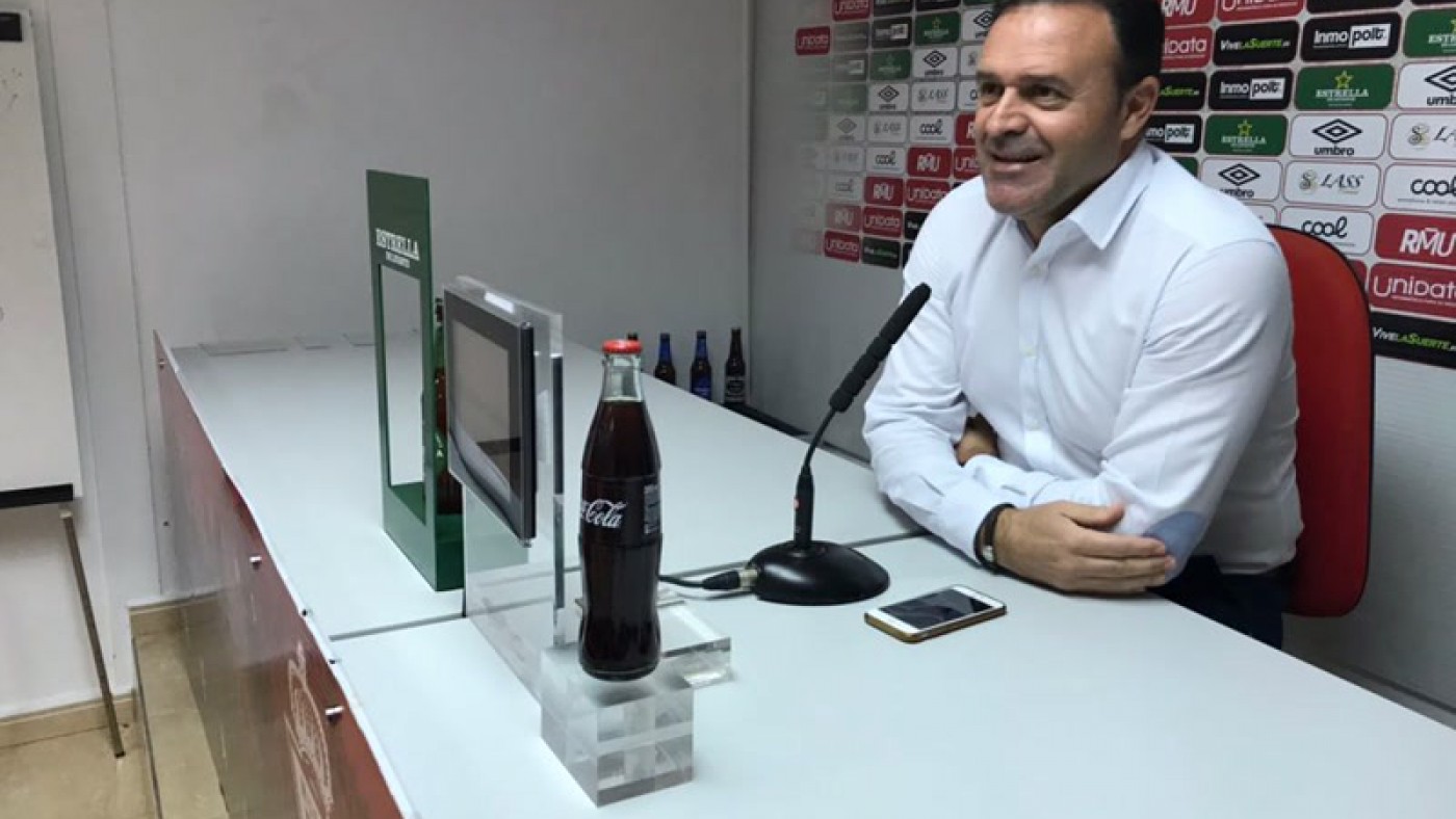 Salmerón: "Con Pedro Gómez la relación es fluida"