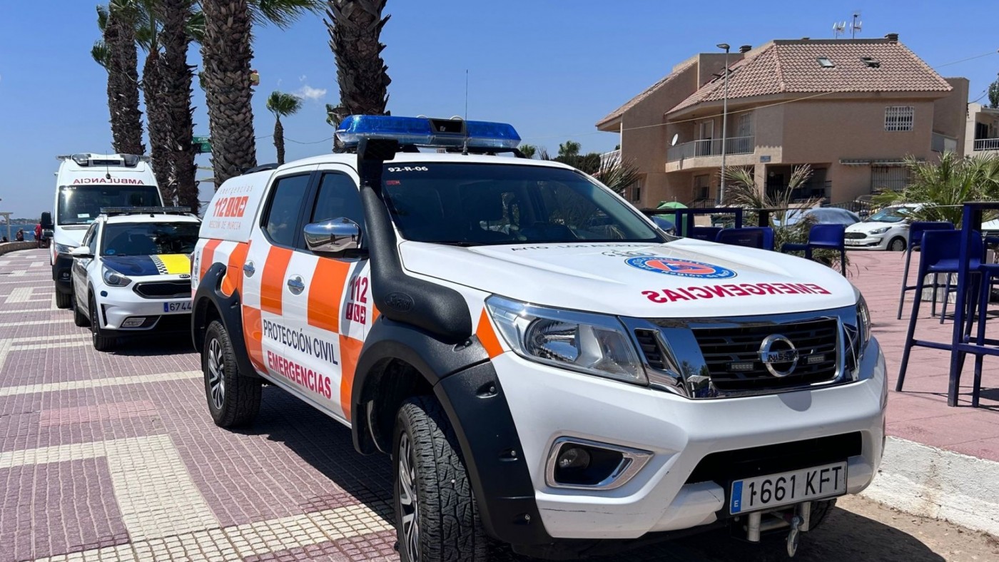 Fallece un hombre de 49 años tras sufrir un desvanecimiento en Los Alcázares