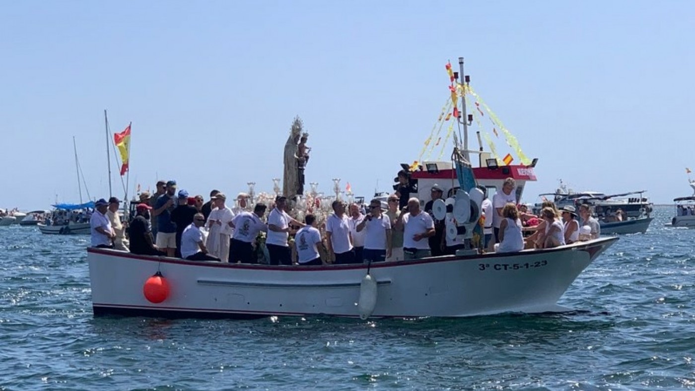 La celebración de la Virgen del Carmen en San Pedro del Pinatar reúne todos los años a miles de turistas y fieles en una festividad declarada de inter
