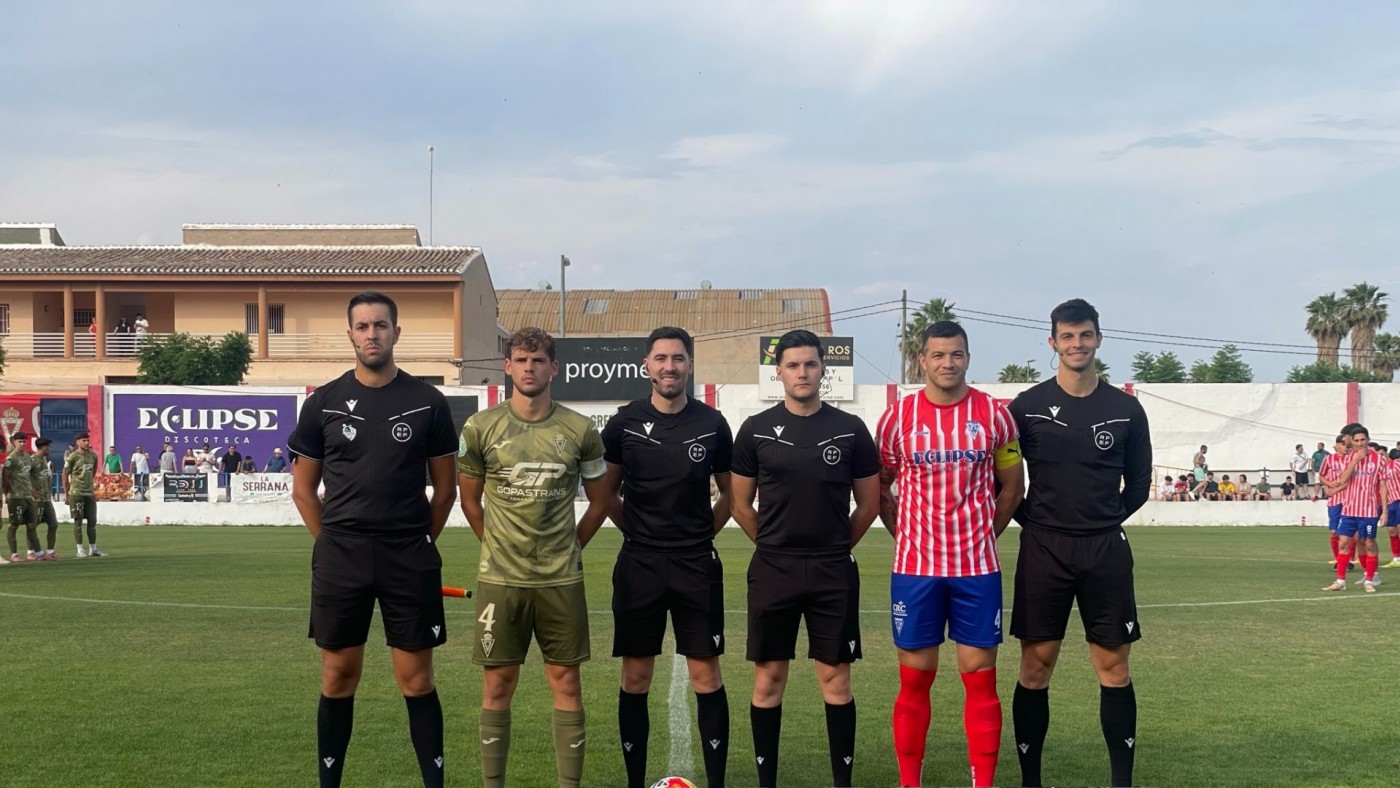 Tablas en la ida de la Final Regional entre Totana e Imperial (1-1)