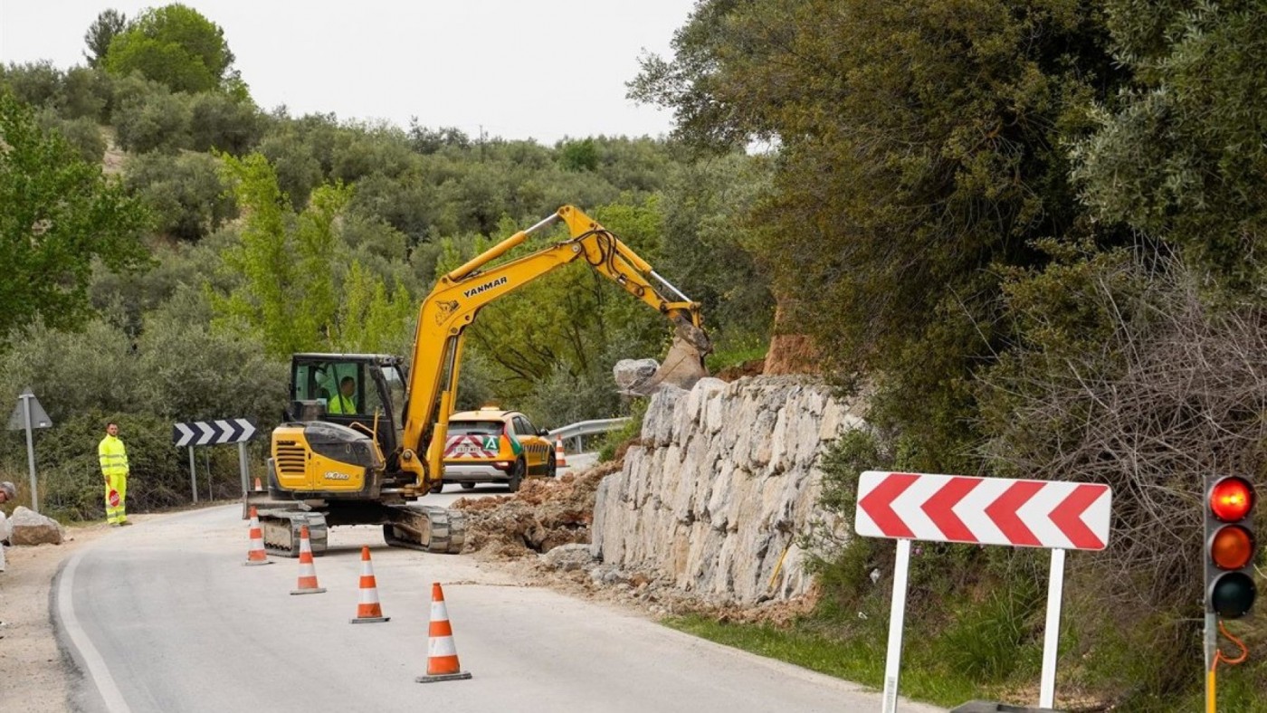 Tráfico intensifica la vigilancia en carreteras en obras de la Región de Murcia