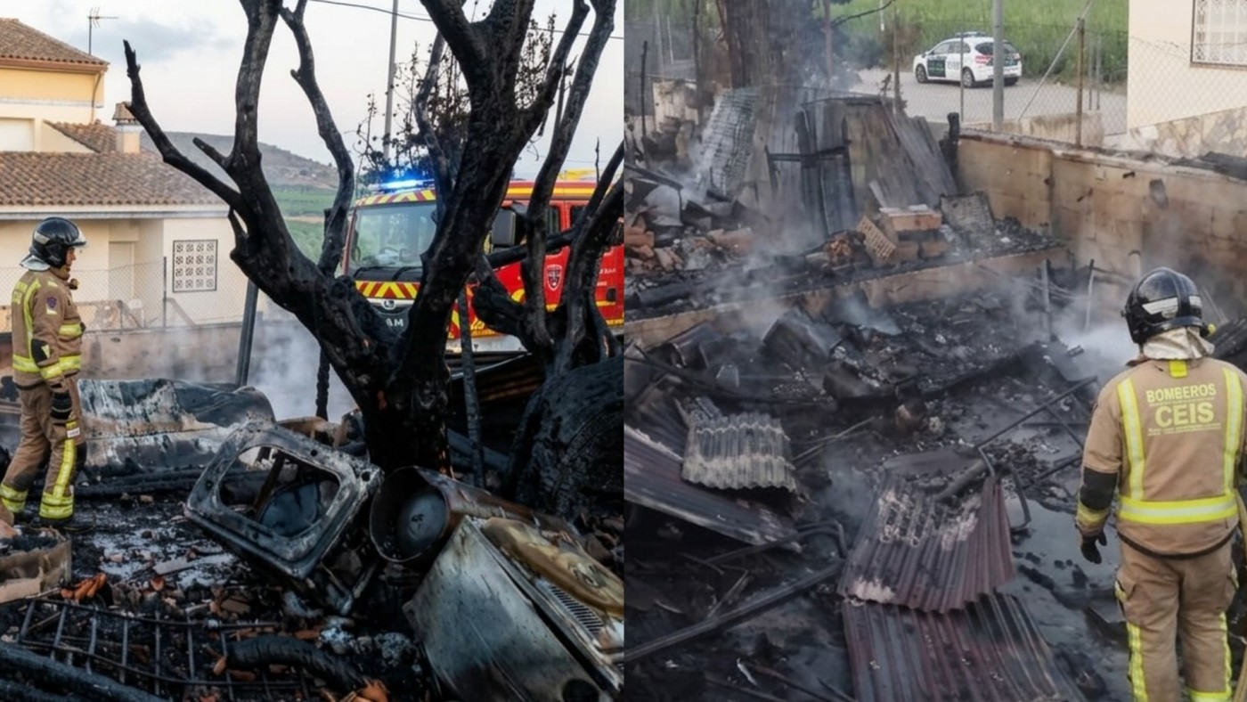 Bomberos del CEIS sofocan un incendio en una vivienda de La Matanza
