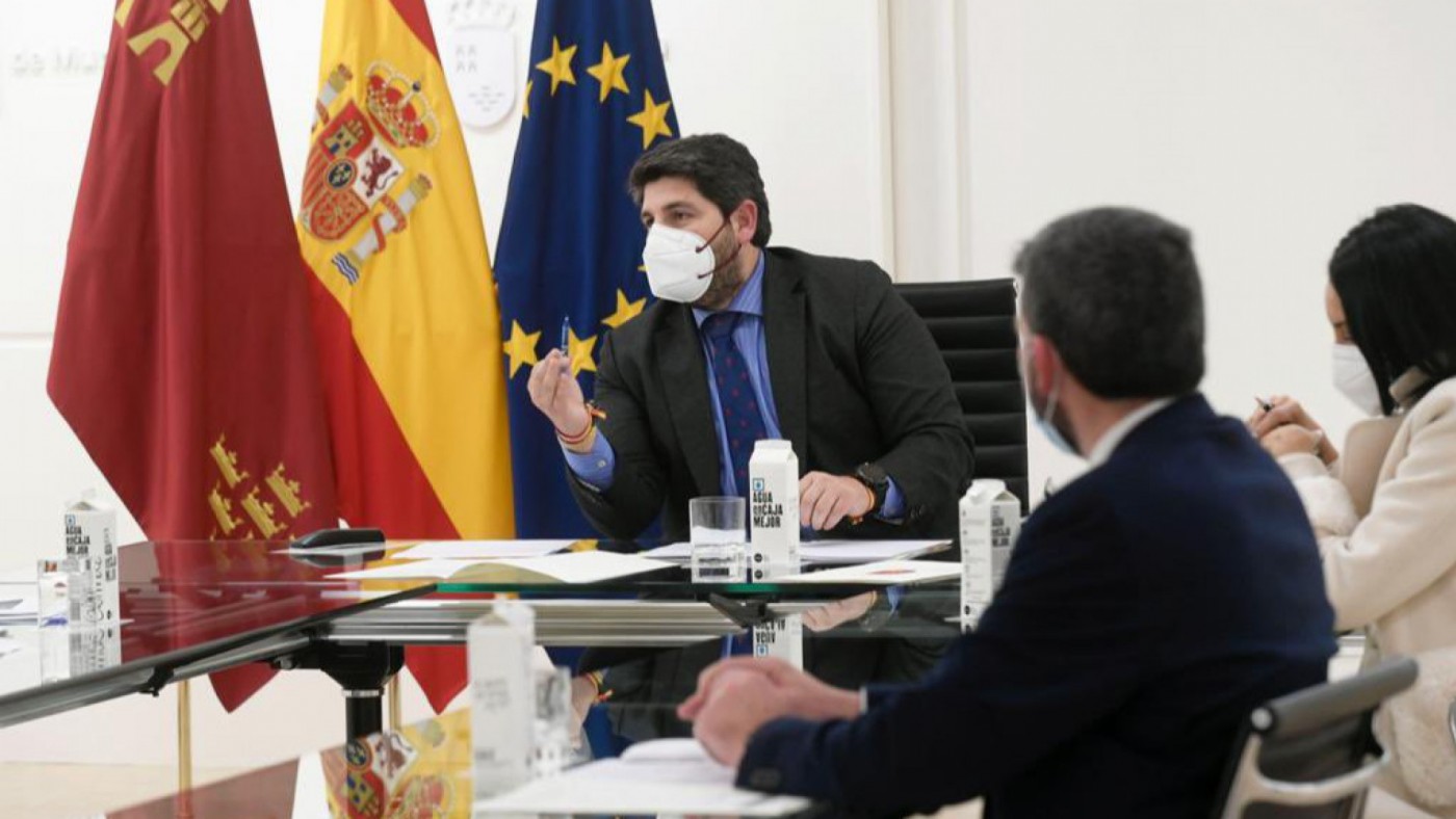 López Miras estará el manifestación del sector agrícola en Madrid el próximo domingo