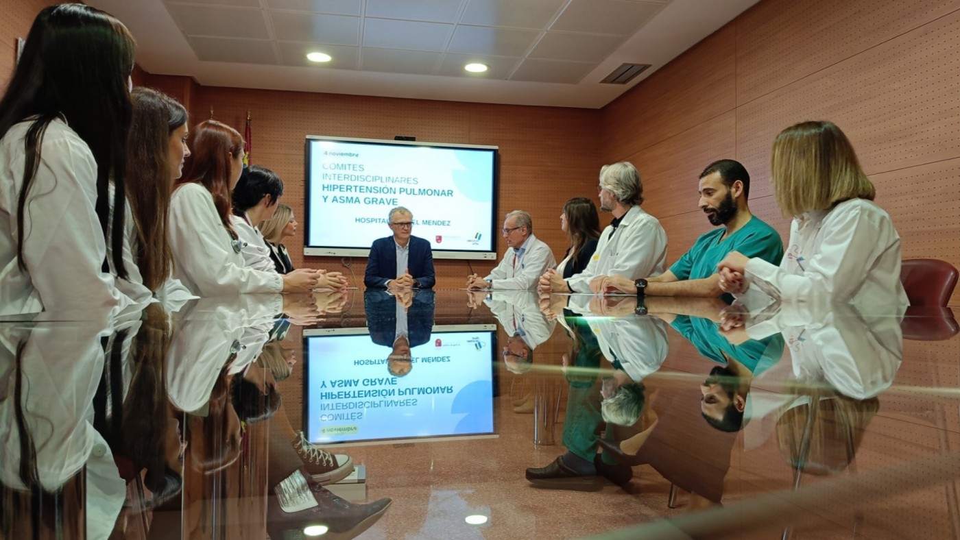 El hospital Rafael Méndez crea dos comités para mejorar el diagnóstico y tratamiento de enfermedades respiratorias