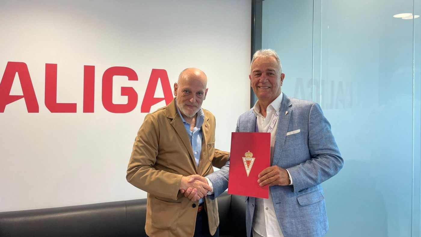 El Murcia y Tebas firman la paz