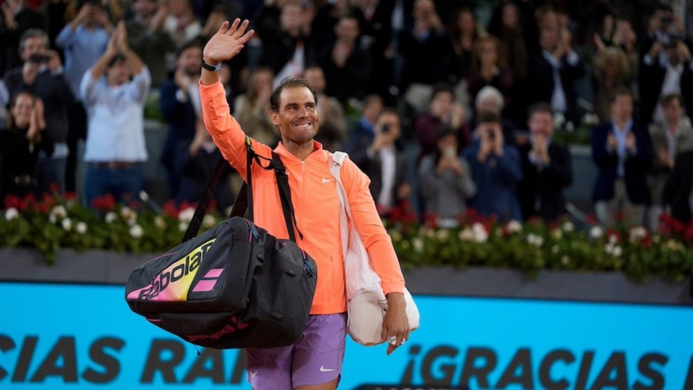 Rafa Nadal dice adiós a Madrid contra Lehecka