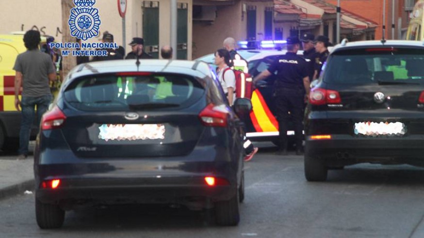 Intervención policial en Espinardo