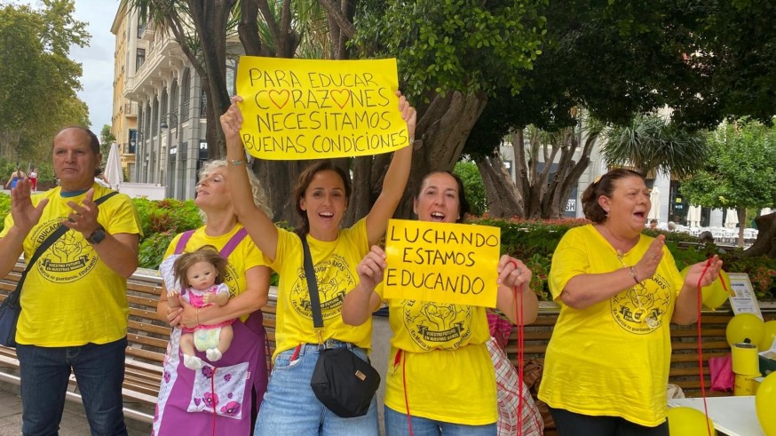 La Plataforma 0-3 años de la Región vuelve a concentrarse para exigir una bajada de las ratios