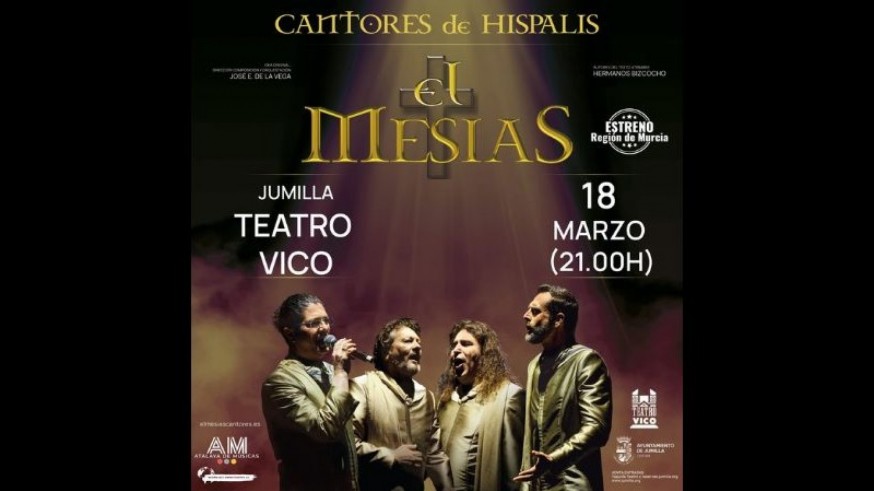Los Cantores de Híspalis llevan su "Mesías" al Teatro Vico de Jumilla