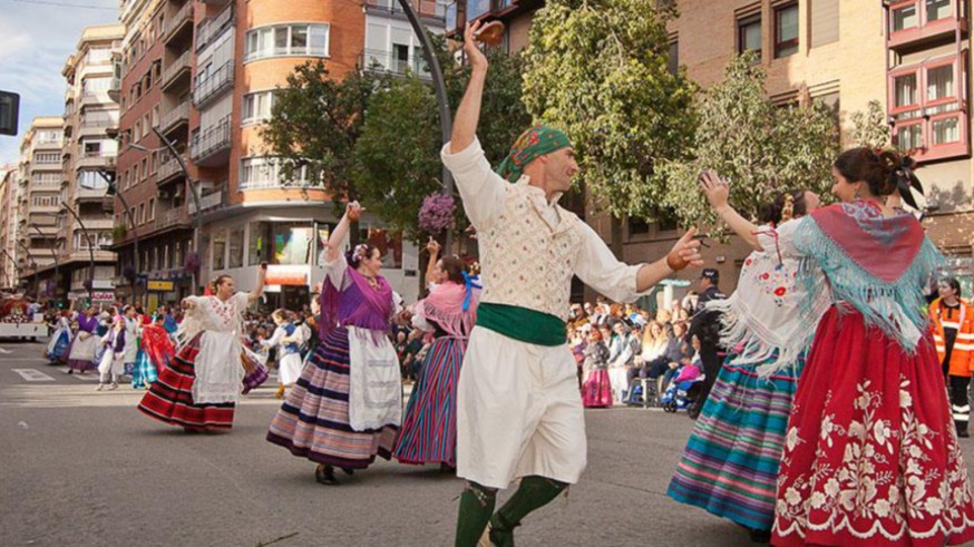 Imagen de archivo del desfile del Bando de la Huerta. MURCIA TURÍSTICA