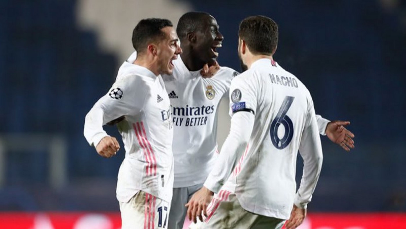 Liga de Campeones. El Real Madrid gana en Bérgamo al Atalanta con gol de Mendy