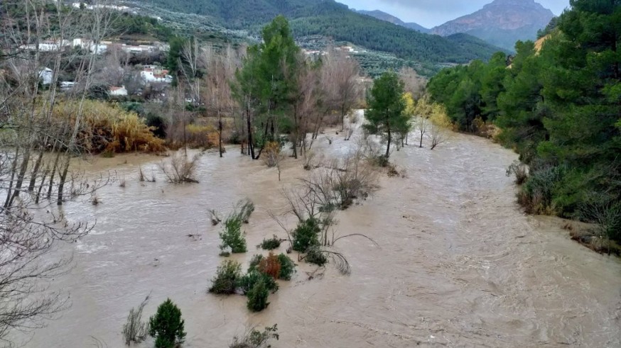 Río Segura a su paso por Yeste (Albacete)