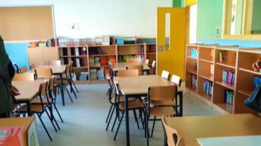 Imagen de un aula vacía en un colegio - EUROPA PRESS - ARCHIVO