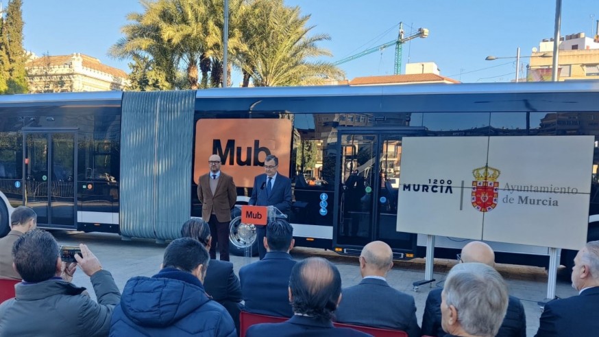 Murcia presenta una nueva red de transporte público 