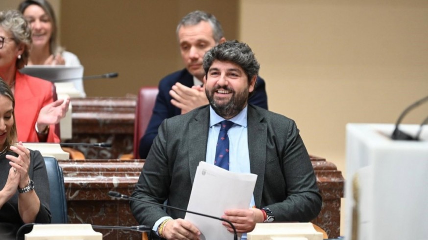 La Asamblea Regional, al día. Comparecencia del presidente López Miras