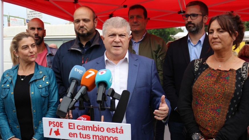 Vélez: "El hospital del Rosell funcionará al 100% si alcanzamos el gobierno"