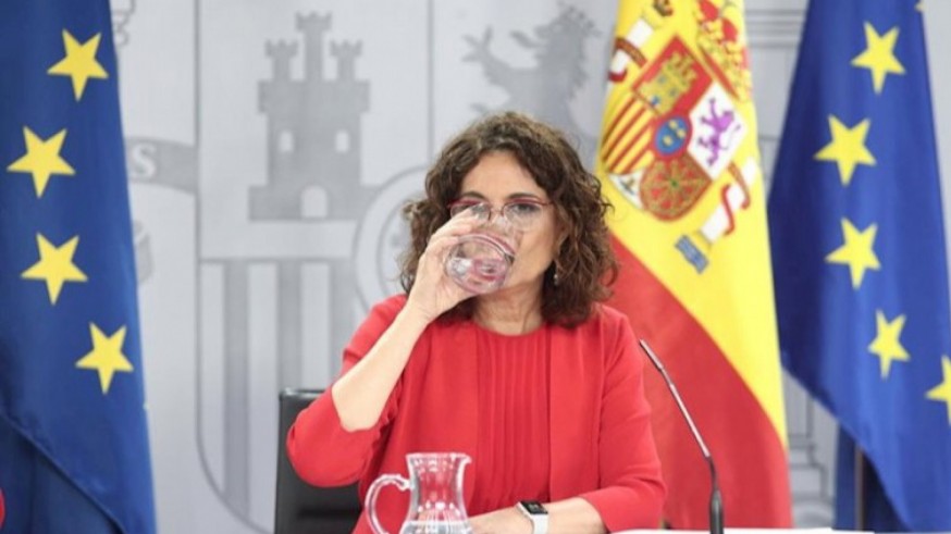 Mª Jesús Montero en una comparecencia del Consejo de Ministros