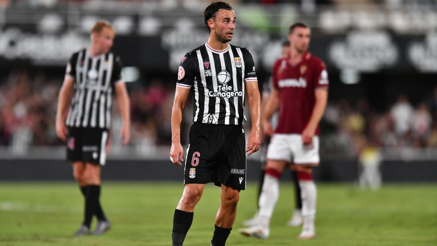 Clavería: "Había visto el Cartagonova 'bien' alguna vez, pero como el otro día..."