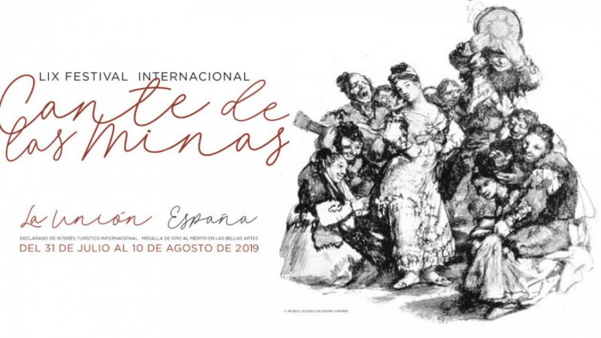 Cartel de la próxima edición del Festival del Cante de las Minas 