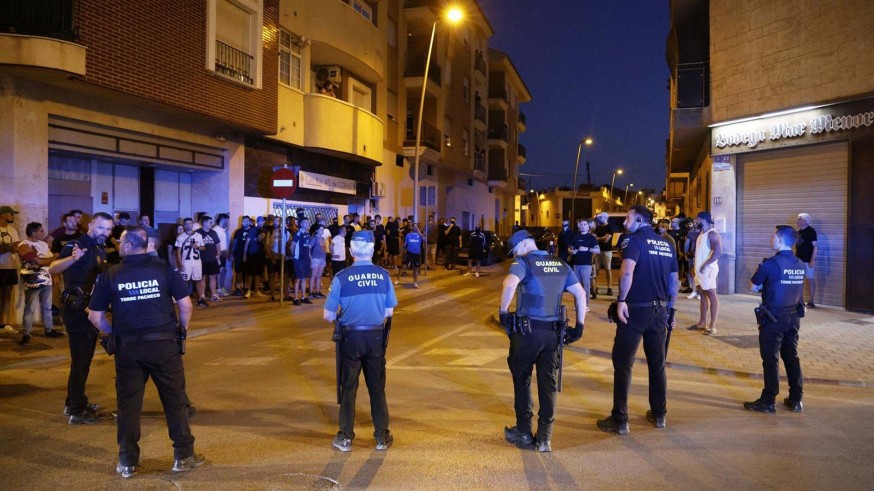  Identificadas 300 personas por los incidentes en Torre Pacheco