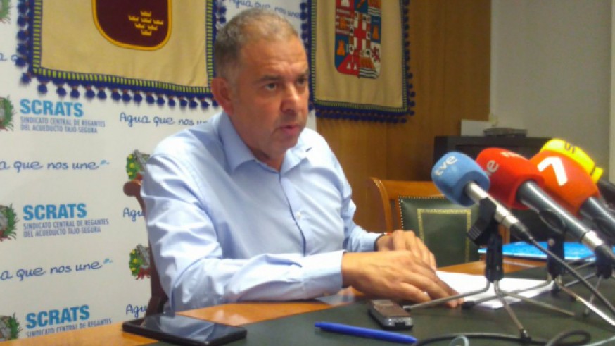 Lucas Jiménez en rueda de prensa