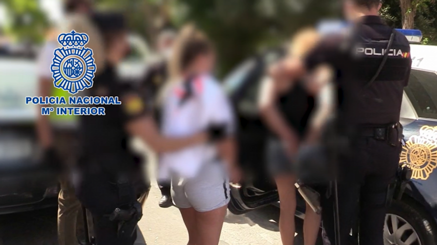 Quince detenidos y liberadas 5 mujeres prostituidas en Cartagena