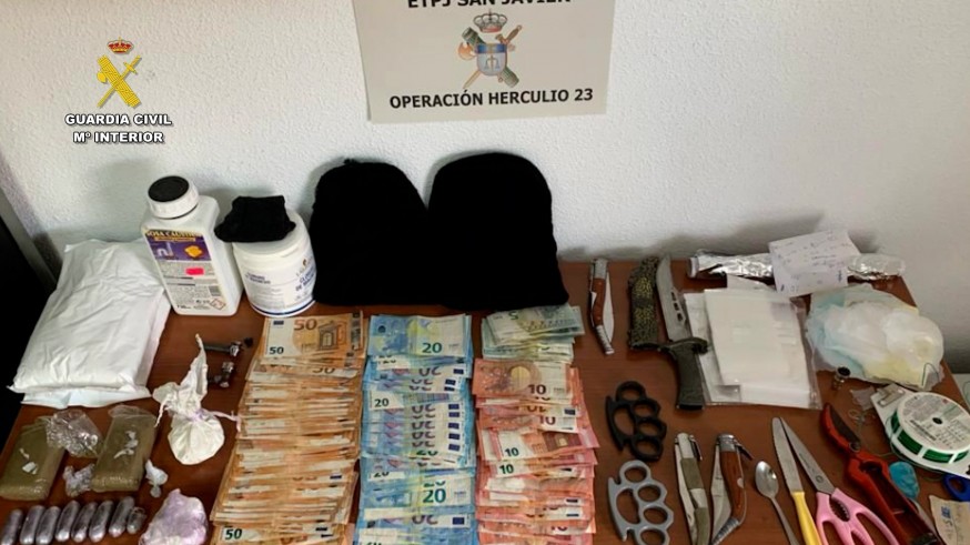 Detenidos 16 integrantes de un grupo delictivo que traficaba con drogas en el Mar Menor