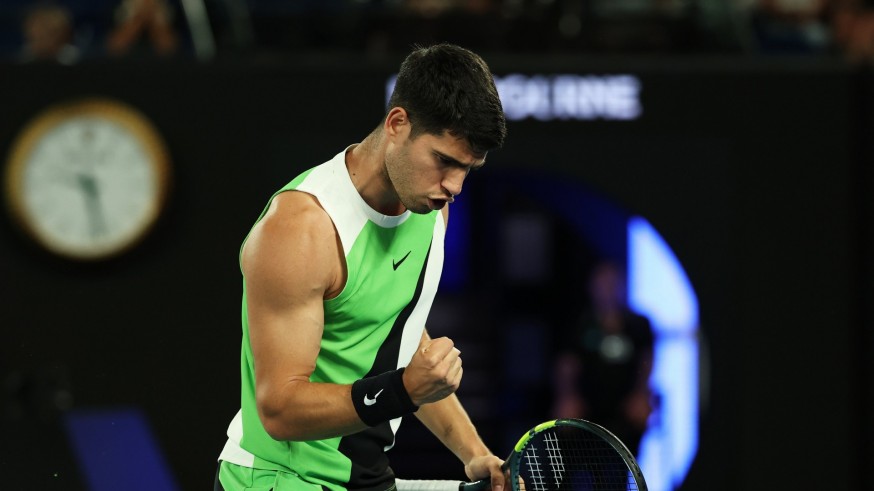 Alcaraz empieza con buena letra en Australia