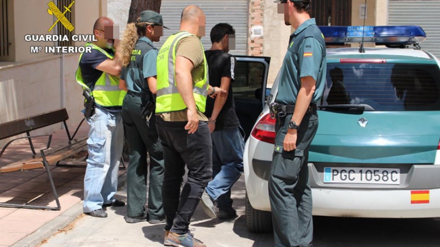 uno de los detenidos