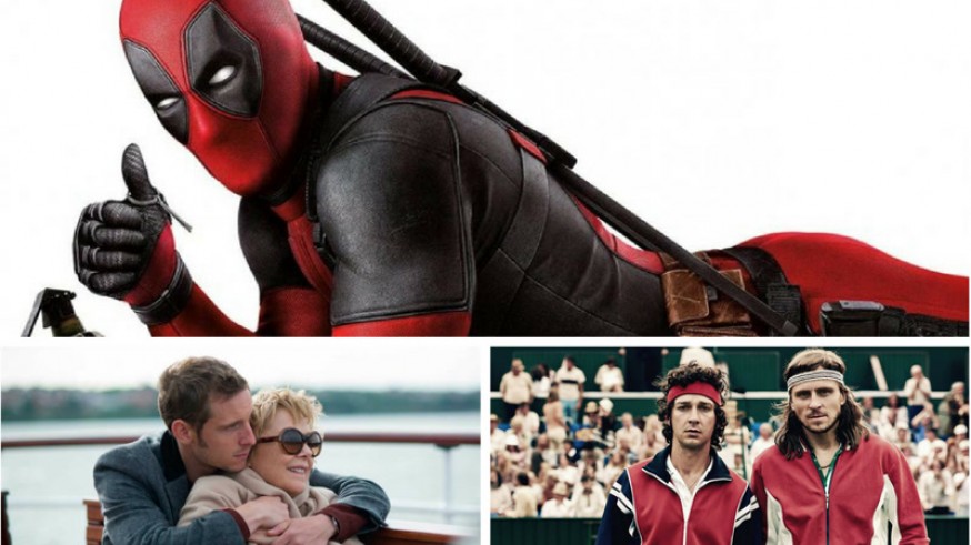 'Deadpool 2', 'Las estrellas de cine no mueren en Liverpool' y 'Borg McEnroe'